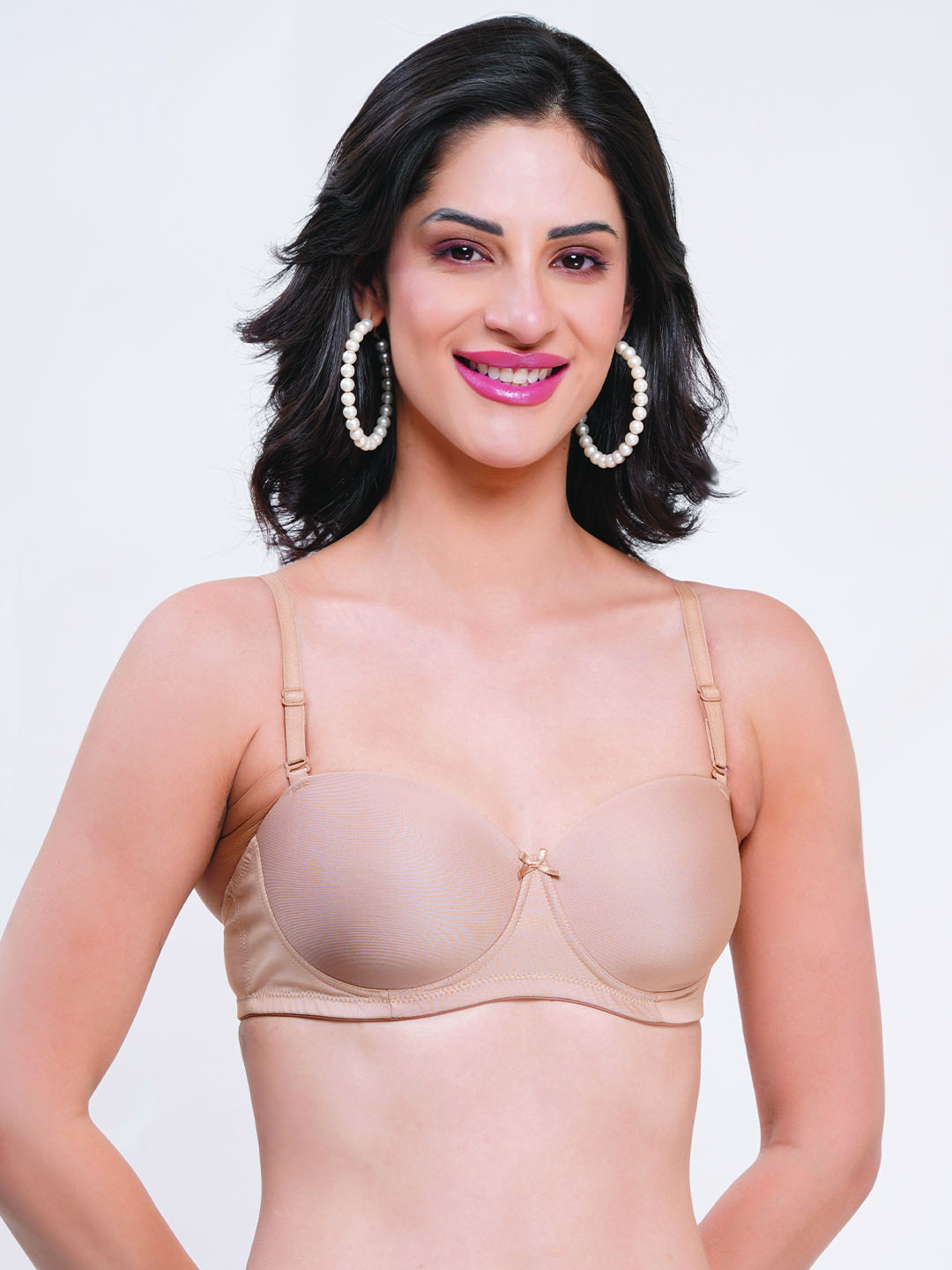 Zoom Nude Color Padded Bra