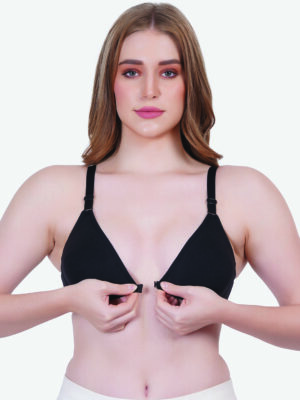 Front-Open Black
