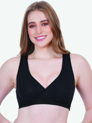 Nursing bra (also called a maternity bra) is a specially designed bra that provides comfort, support, and easy access for breastfeeding mothers. It is created to accommodate the natural changes in breast size and sensitivity during pregnancy and postpartum.