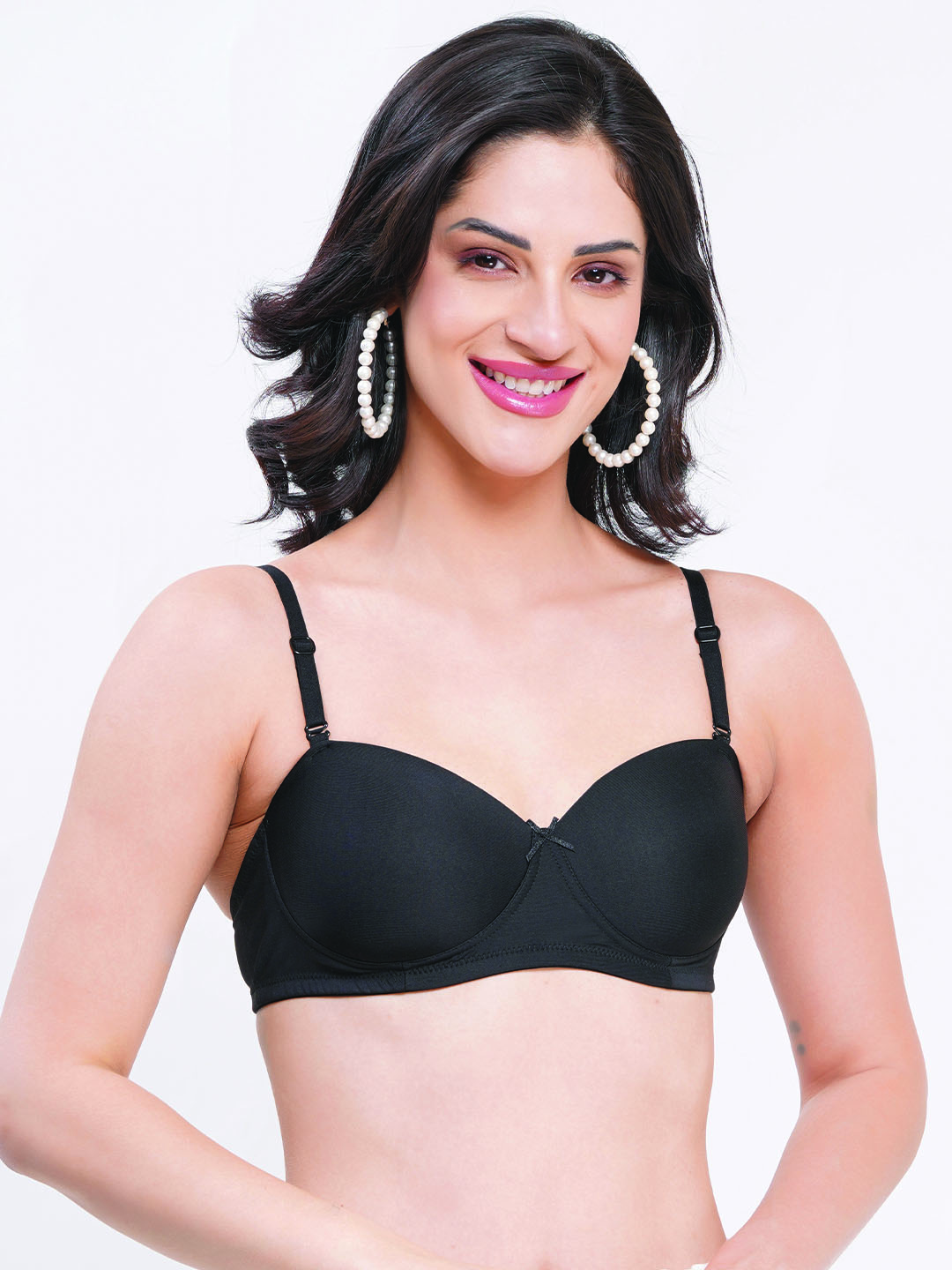 Demmi Cup Bra Black - Image 4