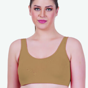 Zoom Women's Sport Bra Z-1011 NUDE