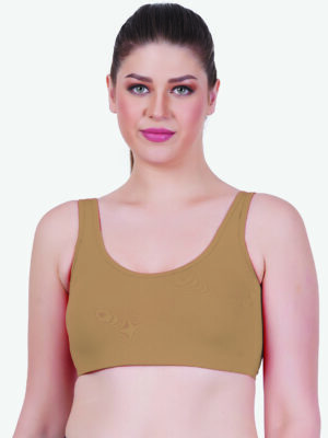 Zoom Women's Sport Bra Z-1011 NUDE