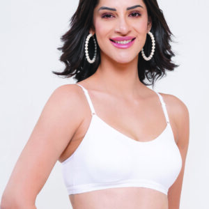 Zoom Women's Sport Bra Z-1017 WHITE