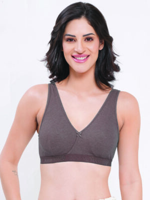 Zoom Women's Sport Bra Z-1016 BROWN