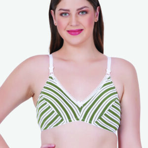 Zoom Women's Cotton Bra Z-1105 GREEN