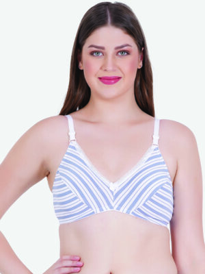 Zoom Women's Cotton Bra Z-1105 GREY
