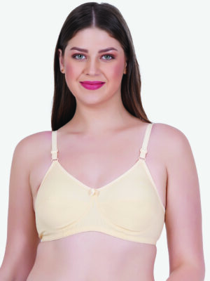 Zoom Women's Cotton Bra Z-1102 SKIN