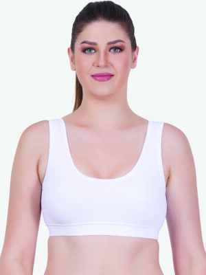 Zoom Women's Sport Bra Z-1005 White