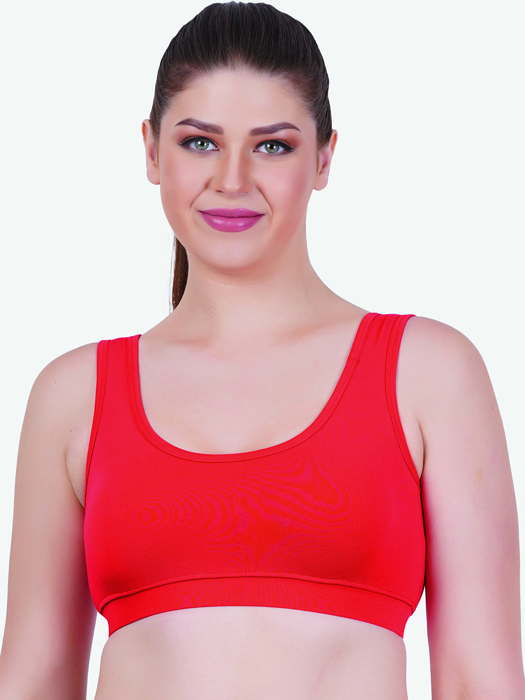 Zoom Women's Sport Bra Z-1005 Red - Image 3