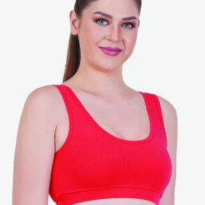 Zoom Women's Sport Bra Z-1005 Red