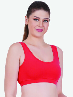 Zoom Women's Sport Bra Z-1005 Red