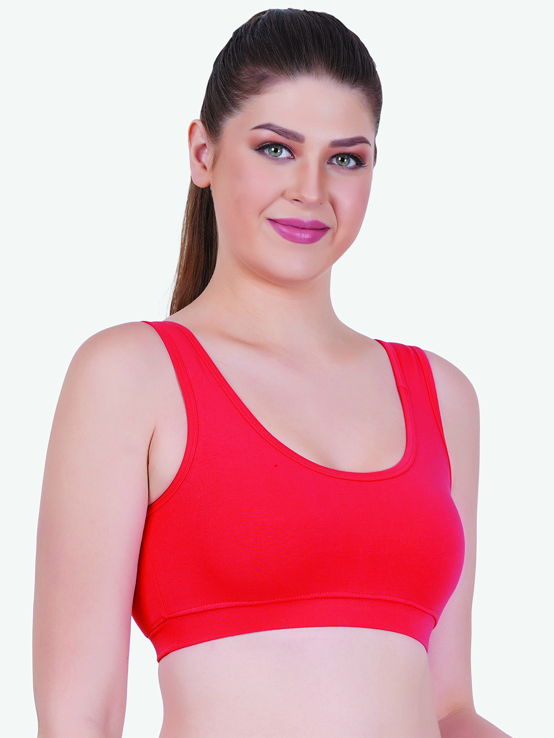 Zoom Women's Sport Bra Z-1005 Red