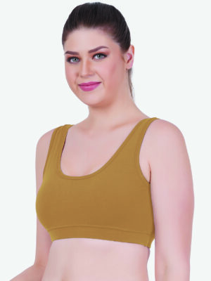 Zoom Women's Sport Bra Z-1005 Nude