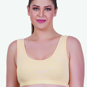 Zoom Women's Sport Bra Z-1005 Nude