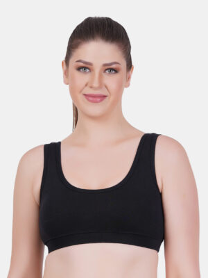 Zoom Women's Sport Bra Z-1005 Black
