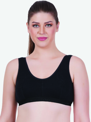 Zoom Women's Sport Bra Z-1007 Black