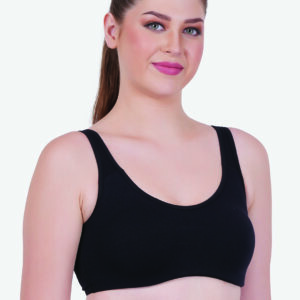 Zoom Women's Sport Bra Z-1011 BLACK