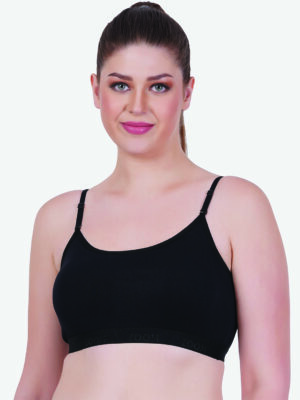 Zoom Women's Sport Bra Z-1006 Black