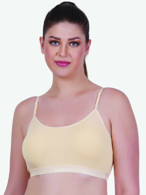 Zoom Women's Sport Bra Z-1006 Beige