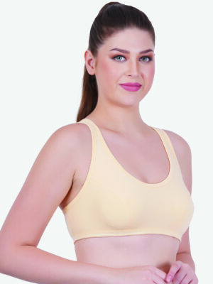 Zoom Women's Sport Bra Z-1004 SKIN