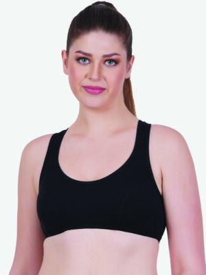 Zoom Women's Sport Bra Z-1004 Black