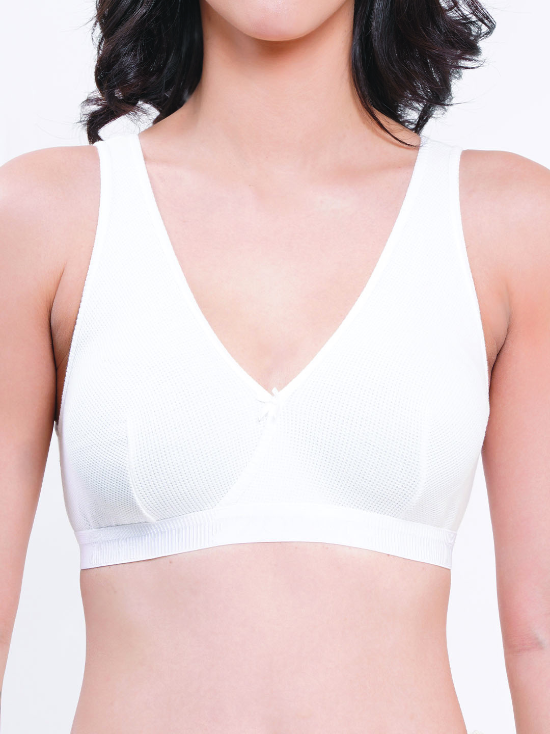 Zoom Women's Sport Bra Z-1016 WHITE - Image 3