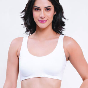 Zoom Women's Sport Bra Z-1018 WHITE