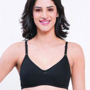 Zoom Women's Regular Bra Z-1205-BLACK