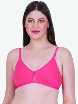 Zoom Women's Regular Bra Z-1201-PINK