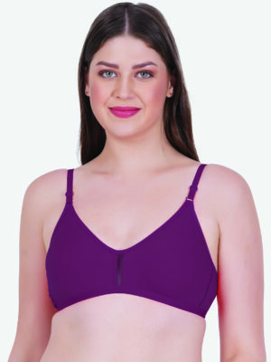 Zoom Women's Regular Bra Z-1201-PURPLE