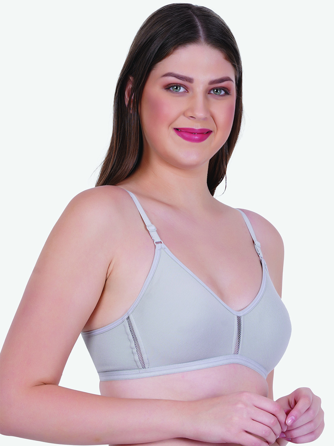 Zoom Women's Regular Bra Z-1201-GREY - Image 3