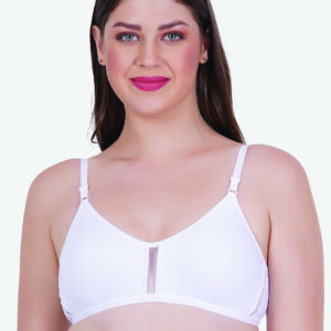 Zoom Women's Regular Bra Z-1201-WHITE