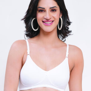 Zoom Women's Regular Bra Z-1205-WHITE